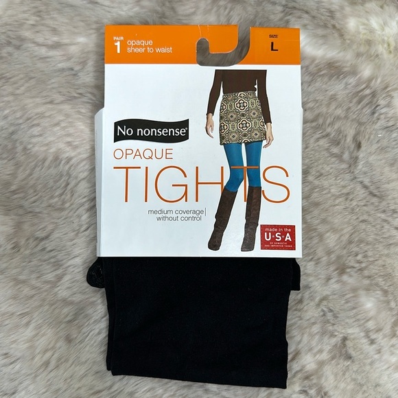 Hanes | No Nonsense | Sheer to Waist Tights with Smarttemp Technology, Size L - Picture 2 of 7